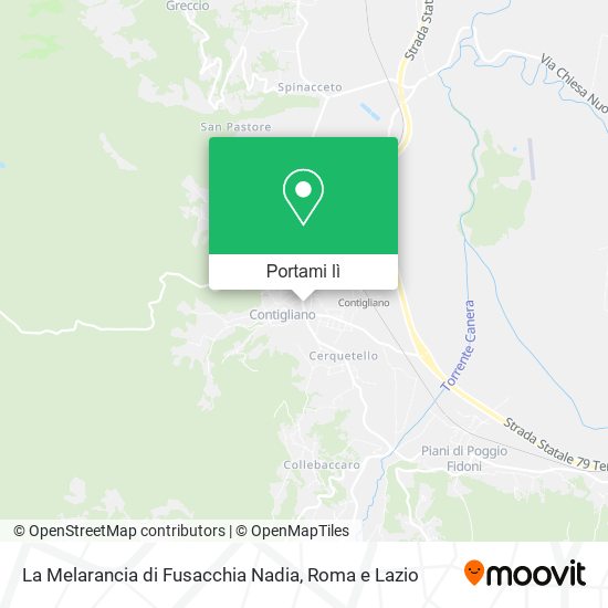Mappa La Melarancia di Fusacchia Nadia