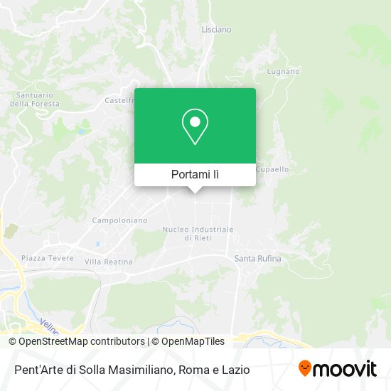 Mappa Pent'Arte di Solla Masimiliano