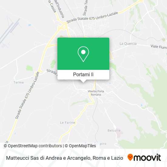 Mappa Matteucci Sas di Andrea e Arcangelo