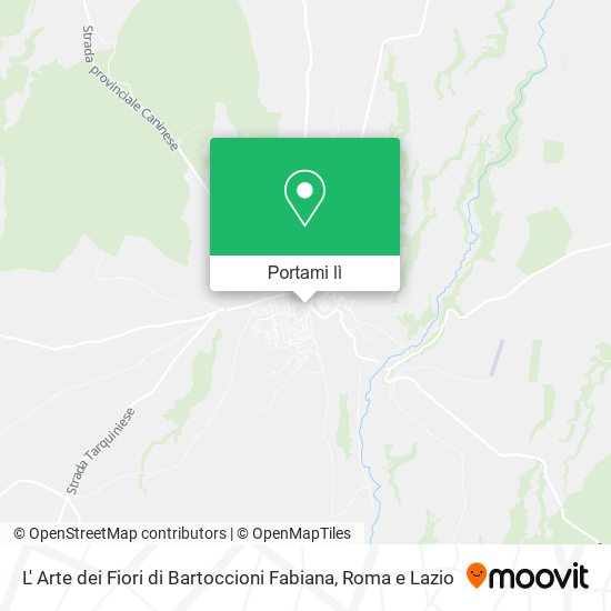 Mappa L' Arte dei Fiori di Bartoccioni Fabiana