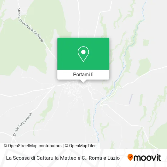 Mappa La Scossa di Cattarulla Matteo e C.