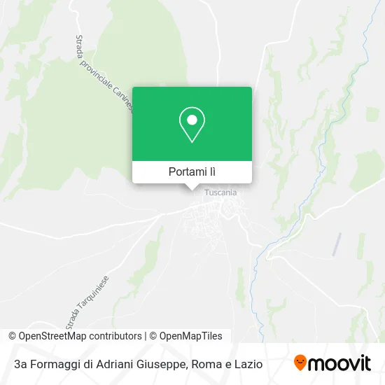 Mappa 3a Formaggi di Adriani Giuseppe
