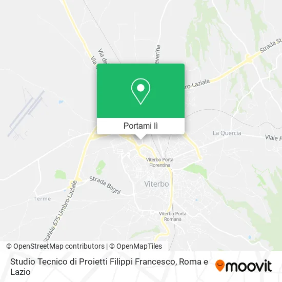 Mappa Studio Tecnico di Proietti Filippi Francesco