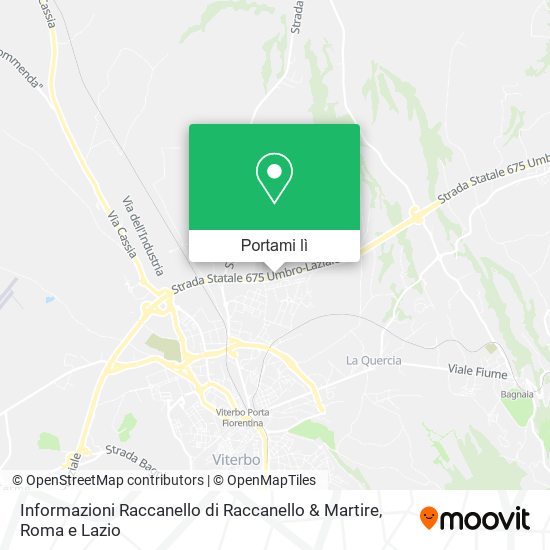 Mappa Informazioni Raccanello di Raccanello & Martire
