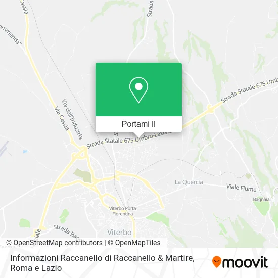 Mappa Informazioni Raccanello di Raccanello & Martire