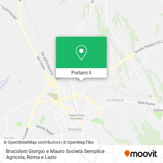 Mappa Bracoloni Giorgio e Mauro Società Semplice Agricola