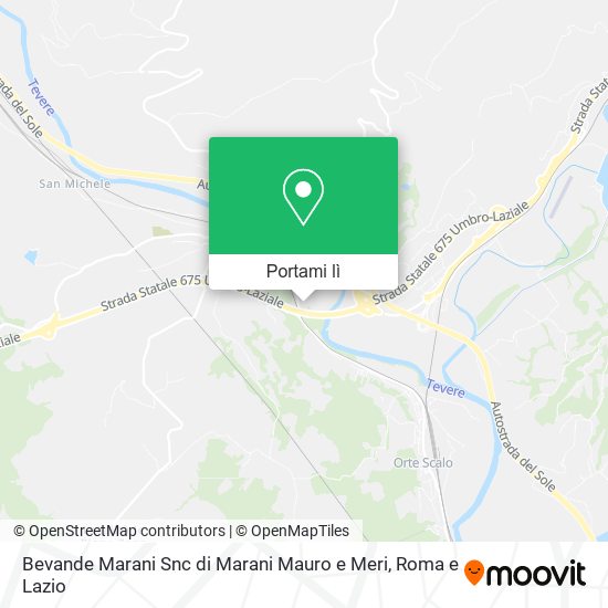 Mappa Bevande Marani Snc di Marani Mauro e Meri