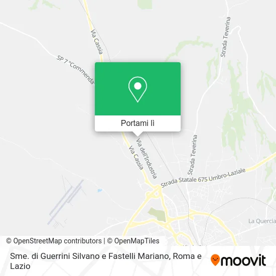 Mappa Sme. di Guerrini Silvano e Fastelli Mariano