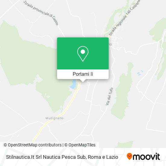 Mappa Stilnautica.It Srl Nautica Pesca Sub