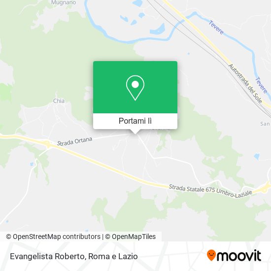 Mappa Evangelista Roberto
