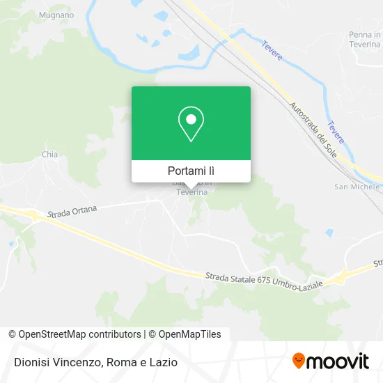 Mappa Dionisi Vincenzo