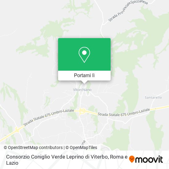 Mappa Consorzio Coniglio Verde Leprino di Viterbo