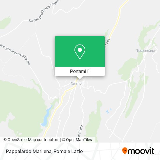 Mappa Pappalardo Marilena