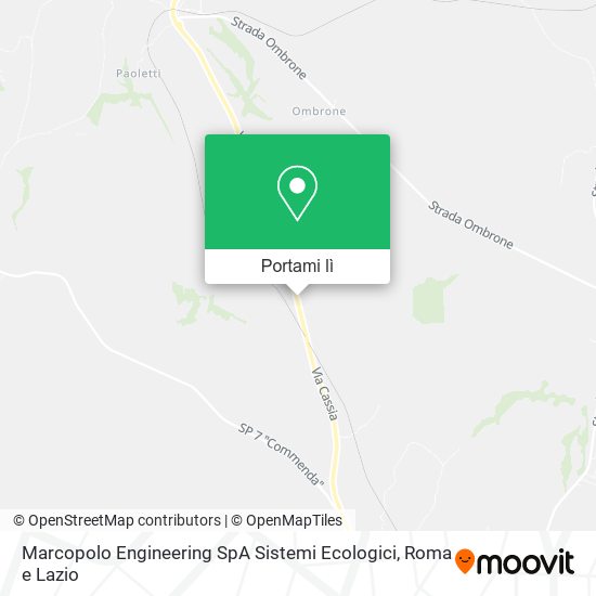 Mappa Marcopolo Engineering SpA Sistemi Ecologici