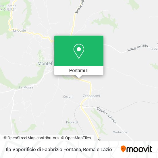 Mappa Ilp Vaporificio di Fabbrizio Fontana