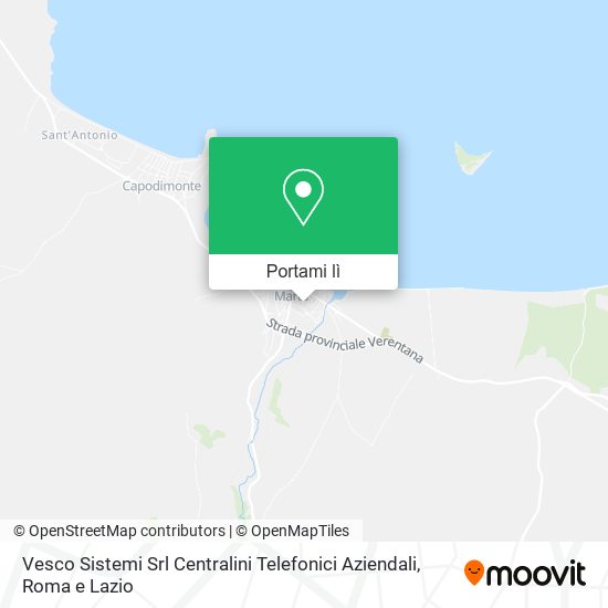 Mappa Vesco Sistemi Srl Centralini Telefonici Aziendali