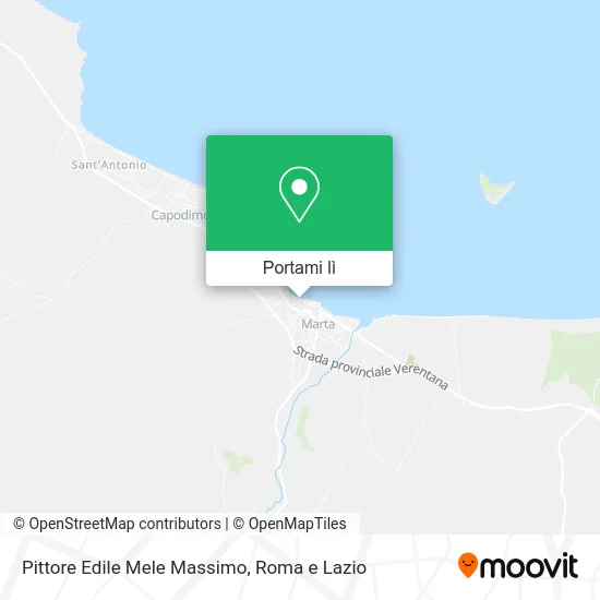 Mappa Pittore Edile Mele Massimo