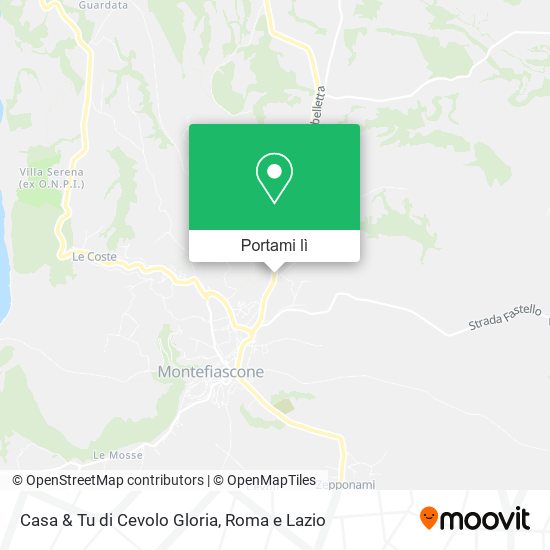 Mappa Casa & Tu di Cevolo Gloria