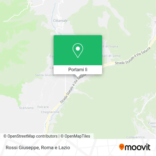 Mappa Rossi Giuseppe