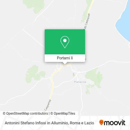 Mappa Antonini Stefano Infissi in Alluminio