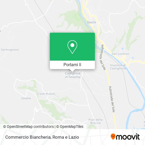 Mappa Commercio Biancheria