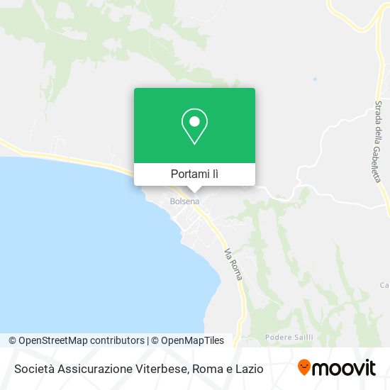 Mappa Società Assicurazione Viterbese