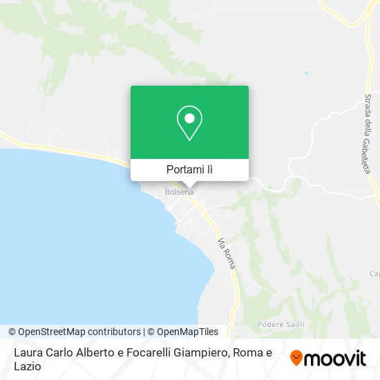 Mappa Laura Carlo Alberto e Focarelli Giampiero