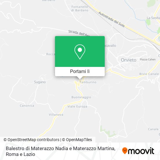 Mappa Balestro di Materazzo Nadia e Materazzo Martina
