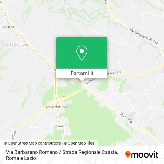 Mappa Via Barbarano Romano / Strada Regionale Cassia