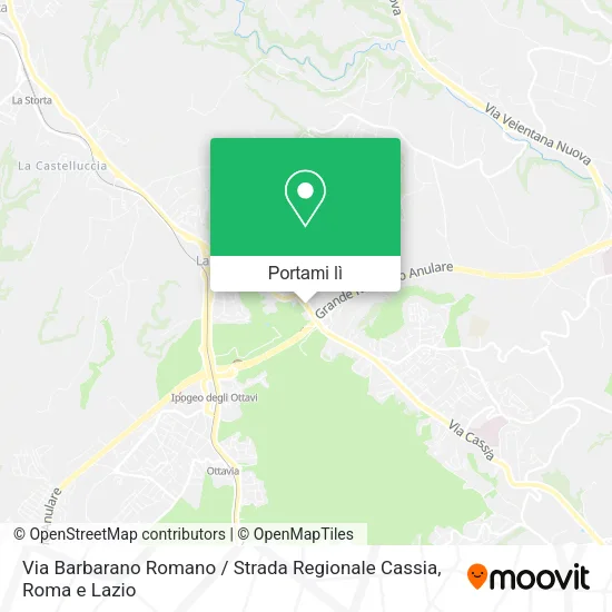 Mappa Via Barbarano Romano / Strada Regionale Cassia