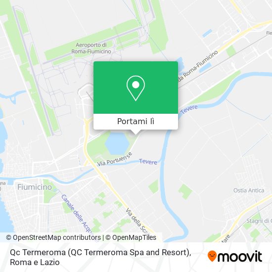 Mappa Qc Termeroma (QC Termeroma Spa and Resort)