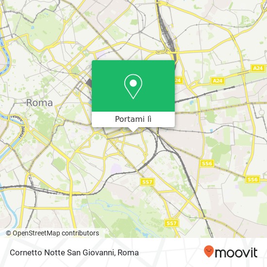 Mappa Cornetto Notte San Giovanni