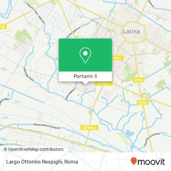 Mappa Largo Ottorino Respighi