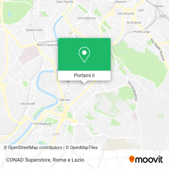 Mappa CONAD Superstore