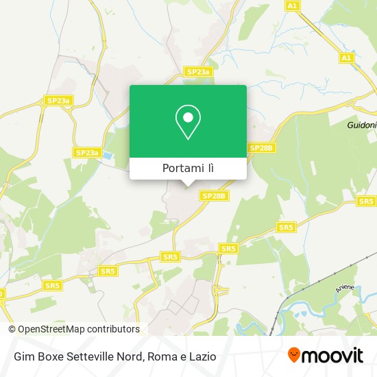 Mappa Gim Boxe Setteville Nord