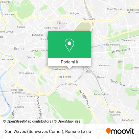 Mappa Sun Waves (Sunwaves Corner)