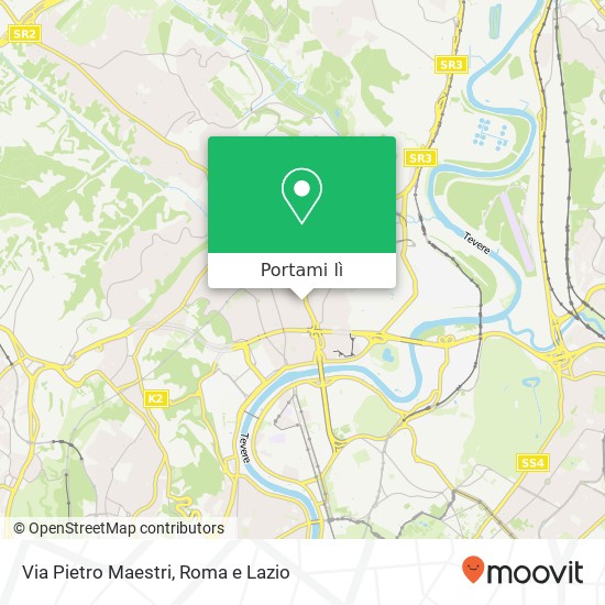 Mappa Via Pietro Maestri