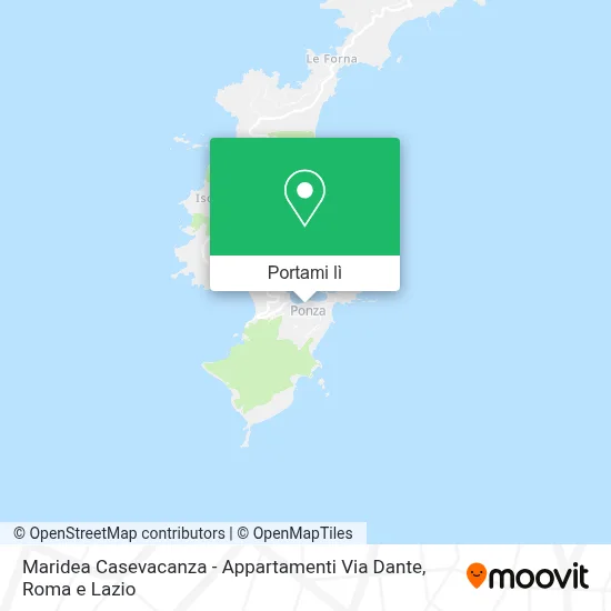 Mappa Maridea Casevacanza - Appartamenti Via Dante