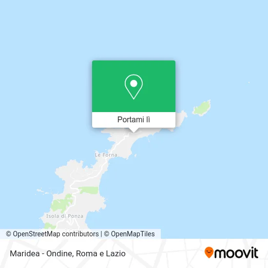 Mappa Maridea - Ondine