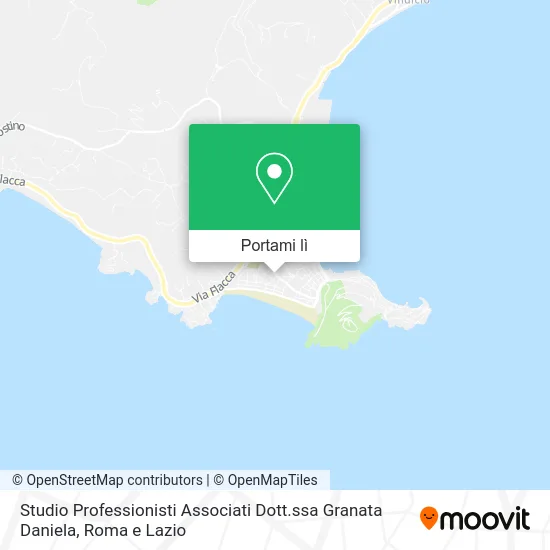 Mappa Studio Professionisti Associati Dott.ssa Granata Daniela