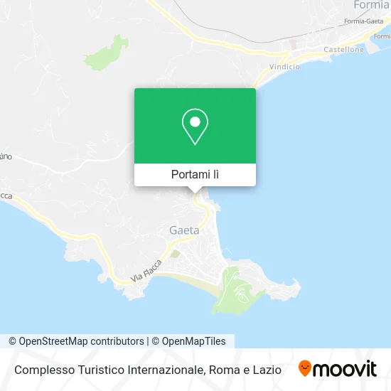 Mappa Complesso Turistico Internazionale