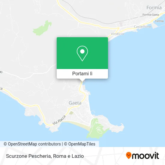 Mappa Scurzone Pescheria