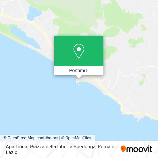 Mappa Apartment Piazza della Liberta Sperlonga