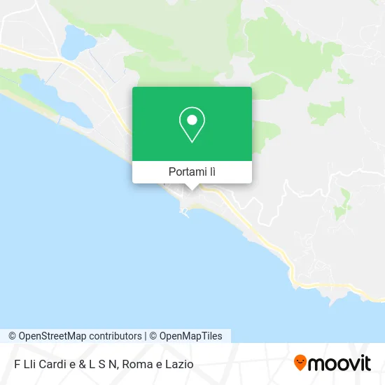 Mappa F Lli Cardi e & L S N