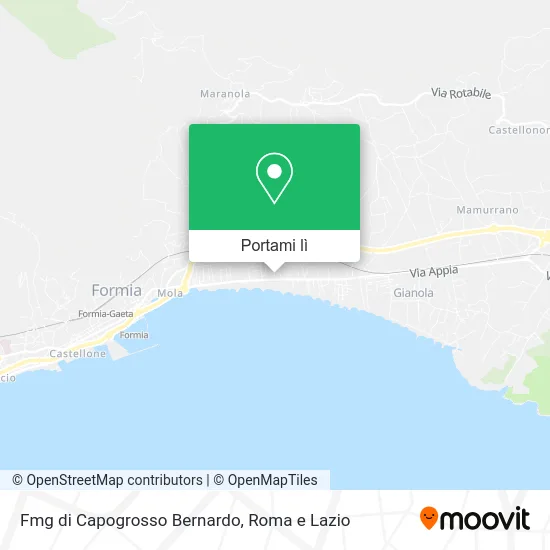 Mappa Fmg di Capogrosso Bernardo
