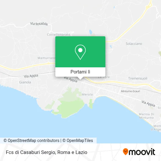 Mappa Fcs di Casaburi Sergio