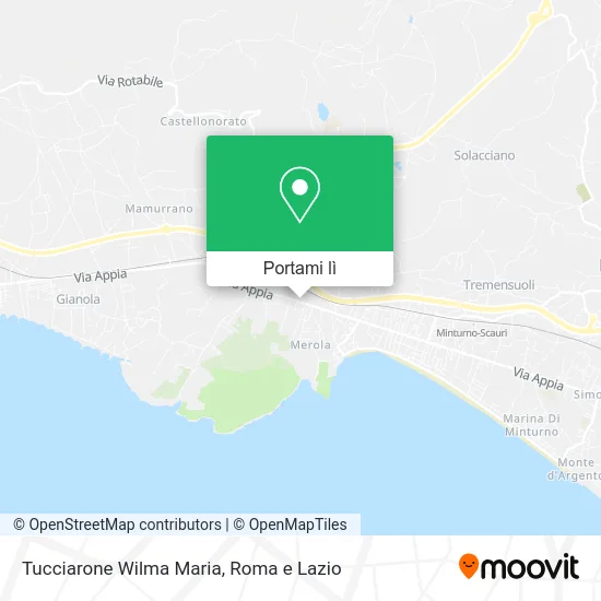Mappa Tucciarone Wilma Maria