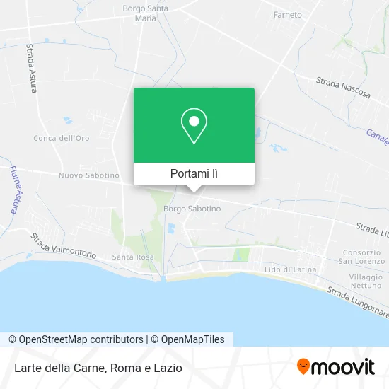 Mappa Larte della Carne