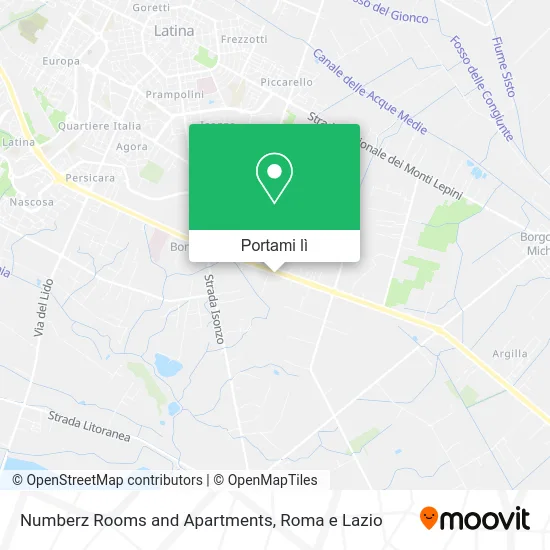 Mappa Numberz Rooms and Apartments