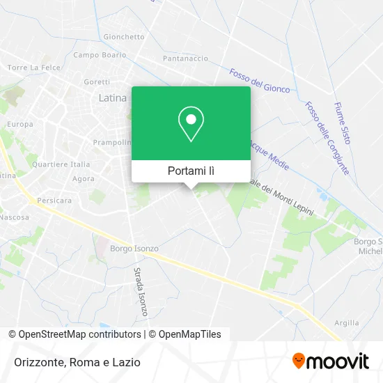 Mappa Orizzonte